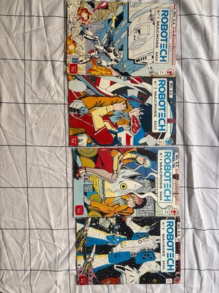 Lote 4 Cómics Robotech: Macross Saga