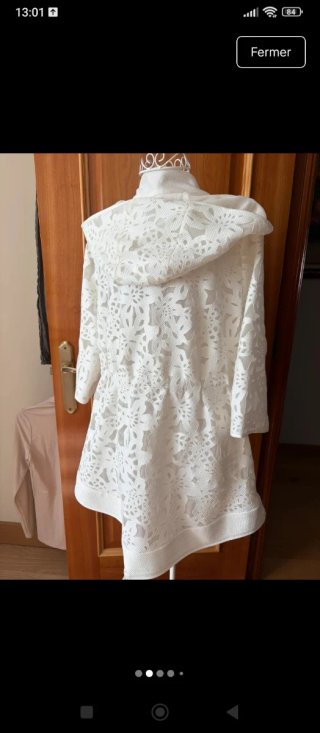 Parka Verano Purificación García Blanca