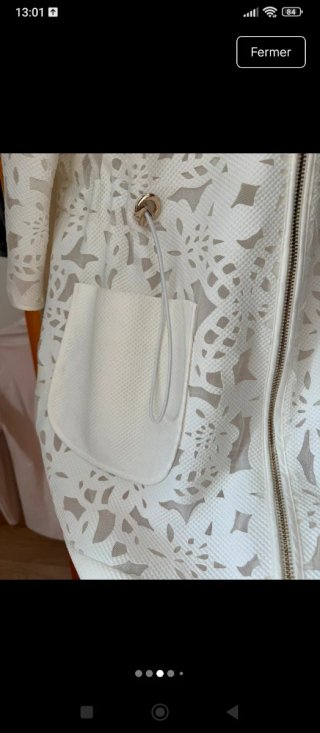 Parka Verano Purificación García Blanca