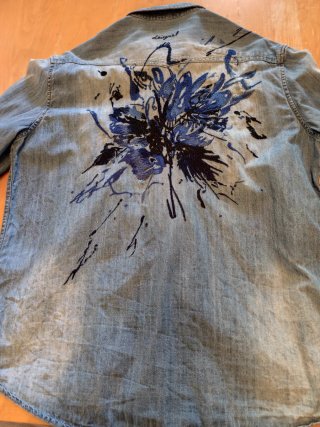 Camisa vaquera hombre Desigual Talla L