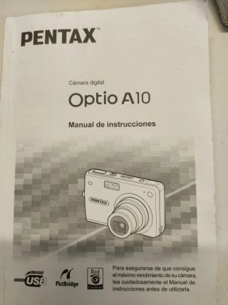 Cámara Pentax Optio A10 + funda