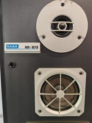 Altavoces SABA AM-1070 HiFi