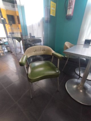 Sillas Vintage Metálicas, pack de dos Sillas a 50€