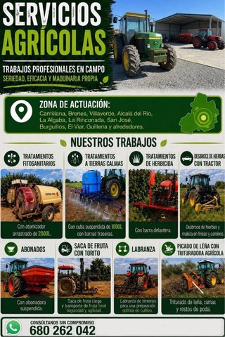 Servicios Agrícolas con Tractor