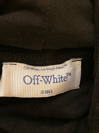 Felpa Off-White Nera
