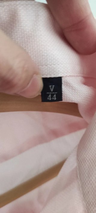 Camisa rosa manga larga Massimo Dutti
