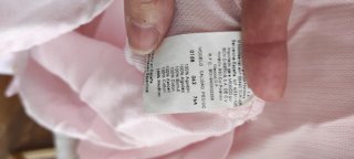 Camisa rosa manga larga Massimo Dutti