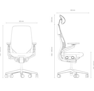 Steelcase Gesture, silla de oficina ergonómica