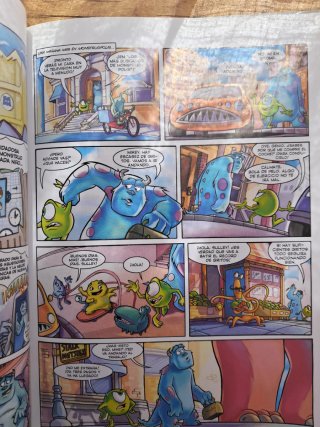 Libro infantil, Monstrous S.A. Disney Pixar