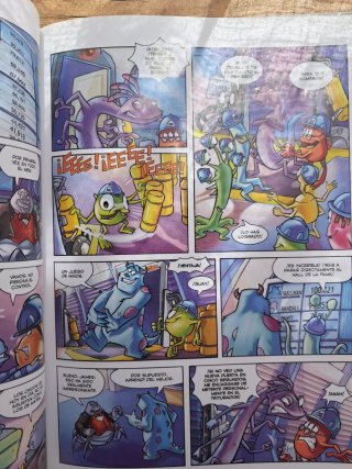 Libro infantil, Monstrous S.A. Disney Pixar