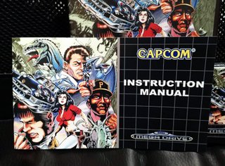 Cadillacs and Dinosaurs Mega Drive Capcom