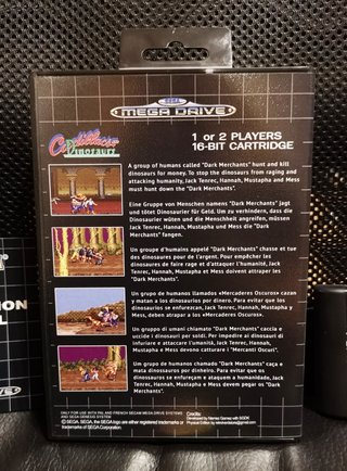Cadillacs and Dinosaurs Mega Drive Capcom