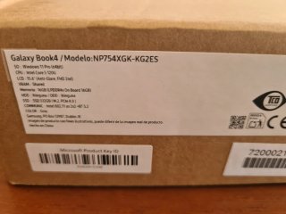 Portátil Samsung Galaxy Book4