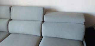 Sofá tres módulos reclinable...el precio es otro