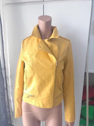 Giubbotto donna giallo