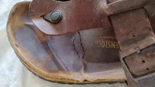Sandalias Birkenstock Hombre Talla 44 Marrón