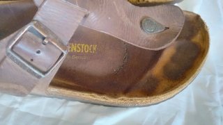 Sandalias Birkenstock Hombre Talla 44 Marrón