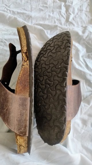 Sandalias Birkenstock Hombre Talla 44 Marrón