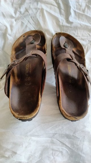 Sandalias Birkenstock Hombre Talla 44 Marrón