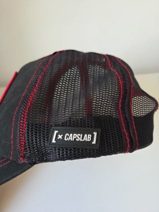 Gorra CAPSLAB Naruto Negra y Roja