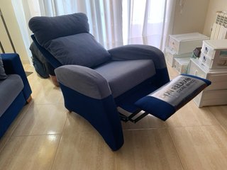Sillón Relax. Reclinable 100%. Desenfundable