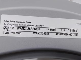 Lavadora Bosch 7 kg EcoSilence Drive