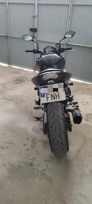 Kawasaki Z750 Negra