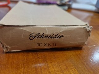 4 Bolígrafos Schneider Antiguos con Cadena