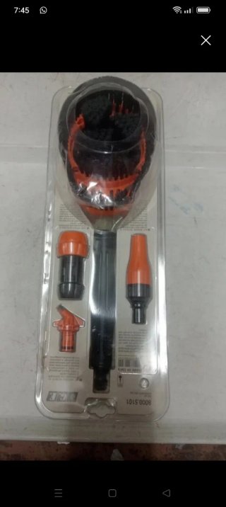 Kit para limpiar con la manguera y jabon