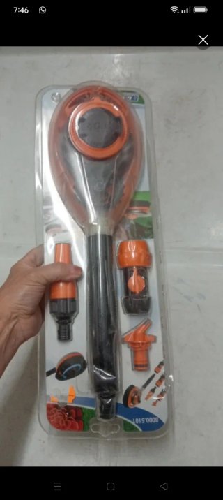 Kit para limpiar con la manguera y jabon