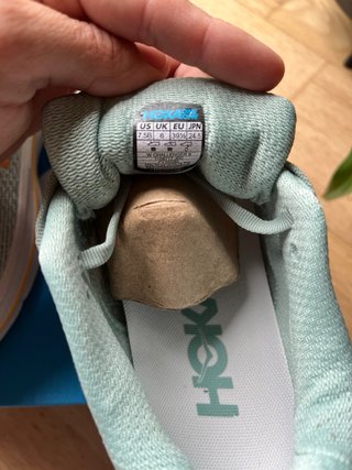 Hoka Challenger 8 Naranja/Verde Azulado