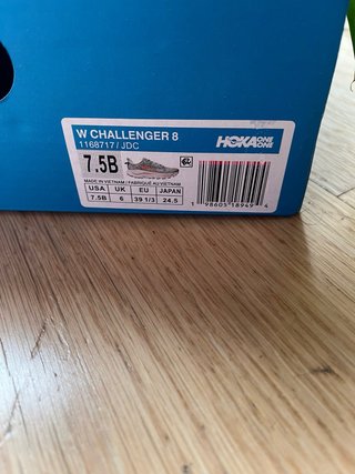 Hoka Challenger 8 Naranja/Verde Azulado
