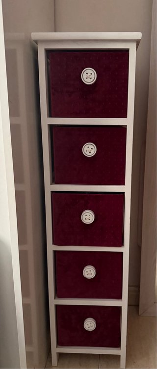 Mueble con 5 cajoneras muy práctico/espacioso