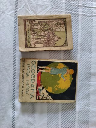 Libros escuela antigua