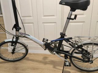 Bicicleta Monty F-18 plegable