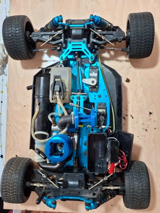 Buggy 1/8 SH Racing con Emisora