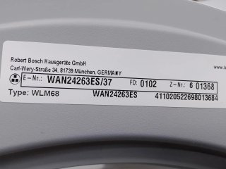 Lavadora Bosch 7 kg EcoSilence Drive