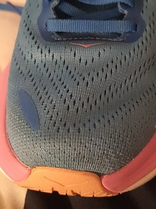 Zapatillas Hoka Azul y Rosa