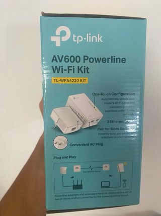 Kit PLC TP-Link AV600 Wi-Fi TL-WPA4220