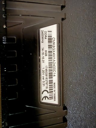 Memória RAM DDR4 Corsair Vengeance LPX 8GB