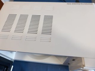 Microondas blanco sin grill