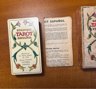 Tarot Español Fournier 1978 Caja Completa