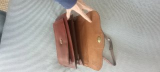 Bolso Pierre Cardin Piel Marrón Vintage