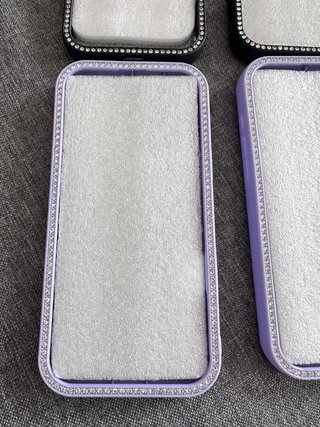 Fundas iPhone 14, 15 y 16 Pro Max  con brillantes