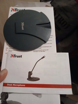 Micrófono de escritorio Trust
