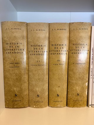 Historia de la literatura española - Alborz Gredos
