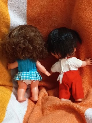 Pareja de muñecas Japan
