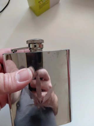 Petaca Acero Inoxidable 80 OZ
