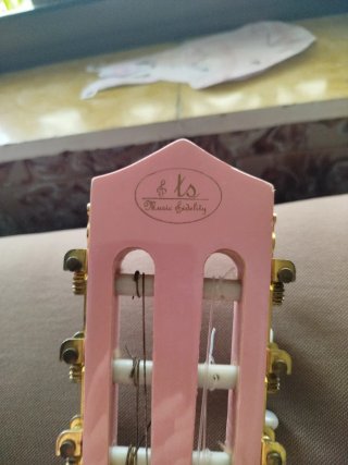 Guitarra XS Music Fidelity Rosa Pastel