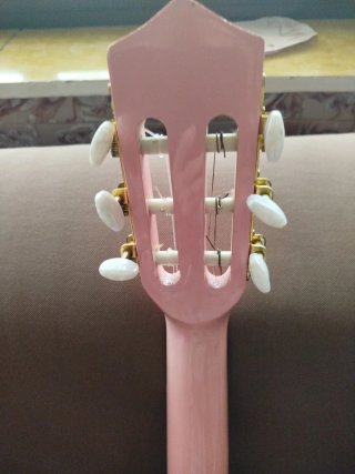 Guitarra XS Music Fidelity Rosa Pastel